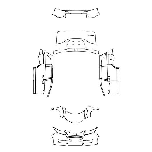 Pre-Cut PPF Honda Odyssey (CN) 2015 - PPF-Kits