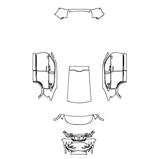 Pre-Cut PPF Honda e:NS1 2022 - PPF-Kits