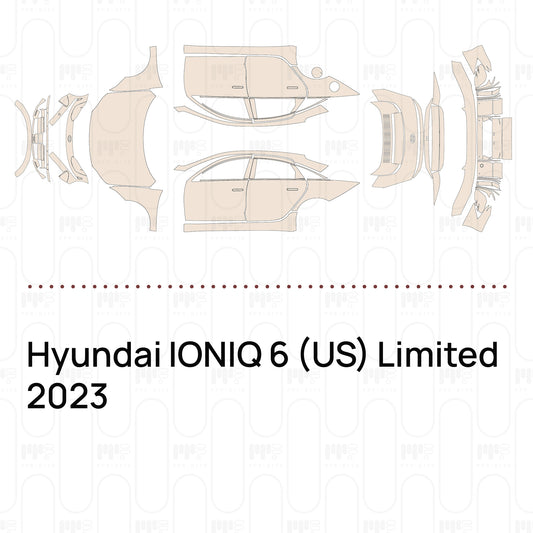 PPF precortado Hyundai IONIQ 6 (US) Limited 2023