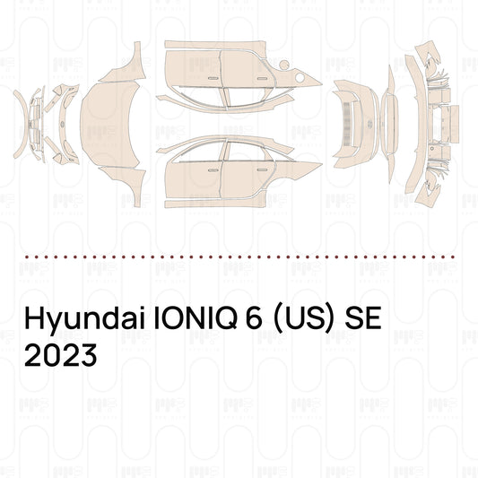 PPF precortado Hyundai IONIQ 6 (US) SE 2023