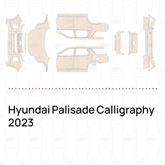 PPF precortado Hyundai Palisade Calligraphy 2023