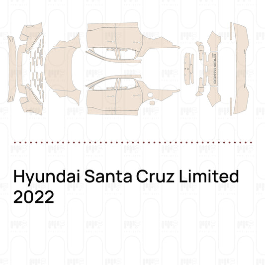 Pre-Cut PPF Hyundai Santa Cruz Limited 2022