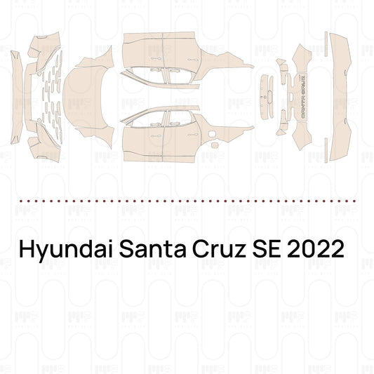 PPF precortado Hyundai Santa Cruz SE 2022