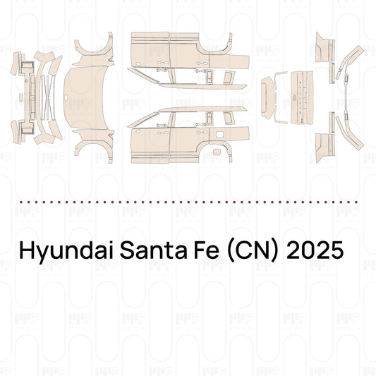 Pre-Cut PPF Hyundai Santa Fe (CN) 2025