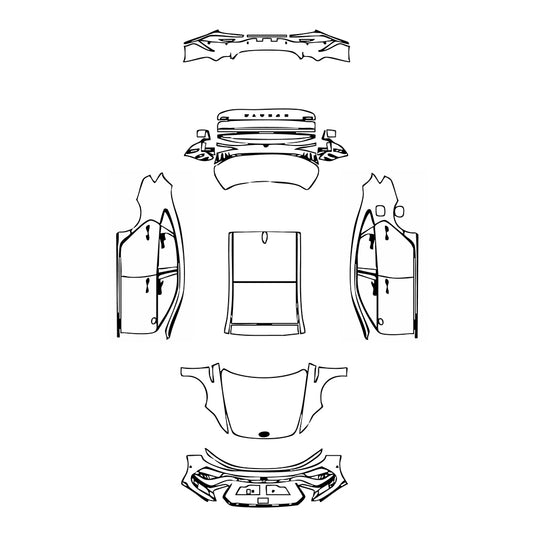 Pre-Cut PPF Hyundai Sonata N-Line 2024 - PPF-Kits