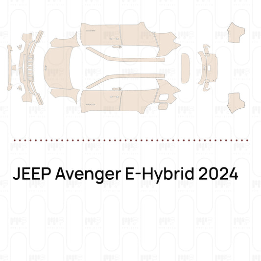PPF precortado JEEP Avenger E-Hybrid 2024