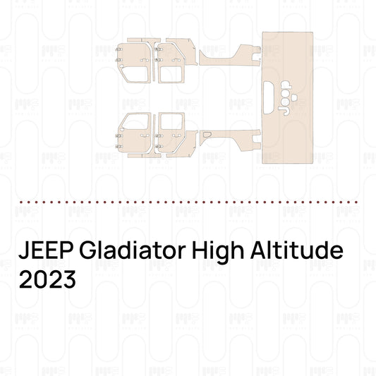 PPF precortado JEEP Gladiator High Altitude 2023