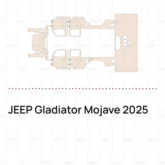 PPF precortado JEEP Gladiator Mojave 2025