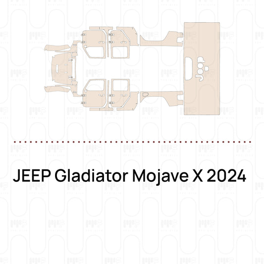 PPF precortado JEEP Gladiator Mojave X 2024