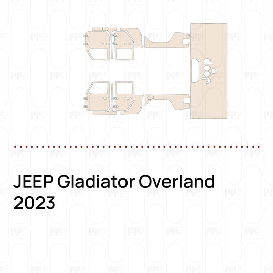 PPF precortado JEEP Gladiator Overland 2023