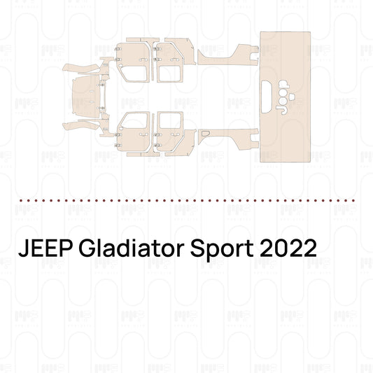 PPF precortado JEEP Gladiator Sport 2022