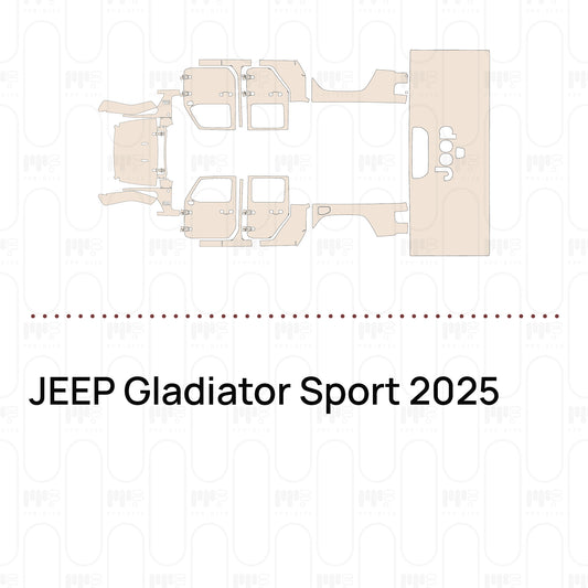 PPF precortado JEEP Gladiator Sport 2025