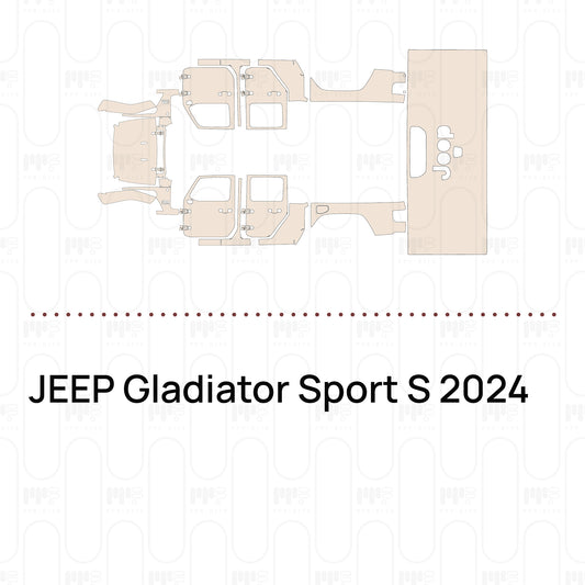 PPF precortado JEEP Gladiator Sport S 2024