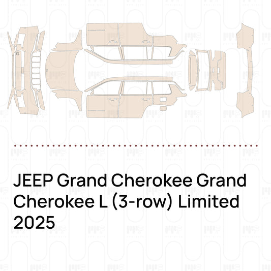 PPF precortado JEEP Grand Cherokee Grand Cherokee L (3-row) Limited 2025