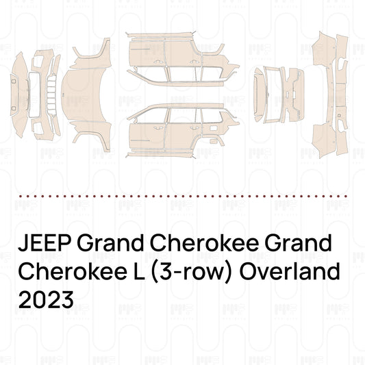 PPF precortado JEEP Grand Cherokee Grand Cherokee L (3-row) Overland 2023