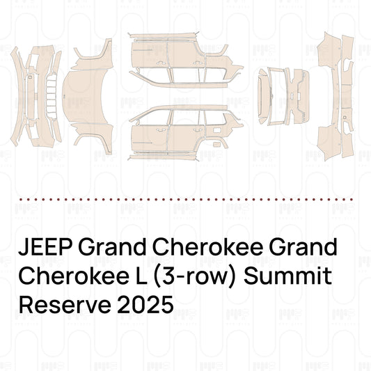 PPF precortado JEEP Grand Cherokee Grand Cherokee L (3-row) Summit Reserve 2025