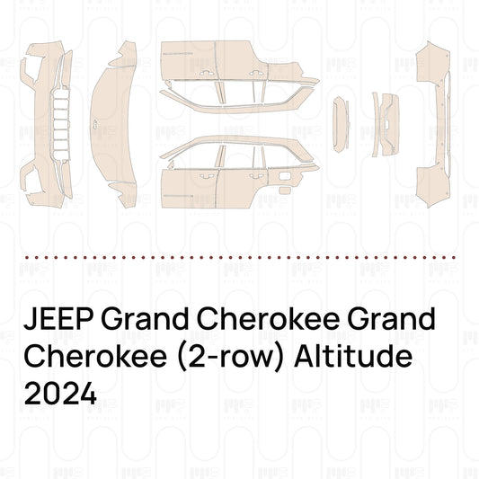 PPF precortado JEEP Grand Cherokee Grand Cherokee (2-row) Altitude 2024