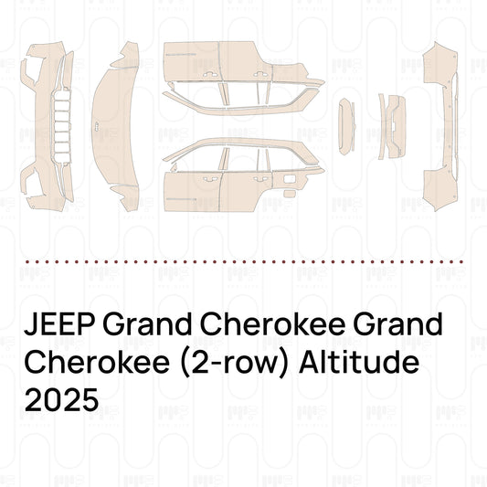 PPF precortado JEEP Grand Cherokee Grand Cherokee (2-row) Altitude 2025