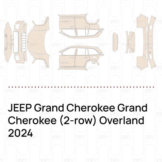 PPF precortado JEEP Grand Cherokee Grand Cherokee (2-row) Overland 2024