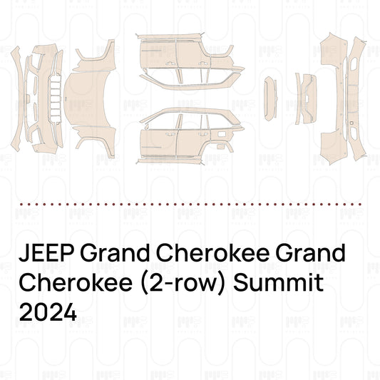 PPF precortado JEEP Grand Cherokee Grand Cherokee (2-row) Summit 2024