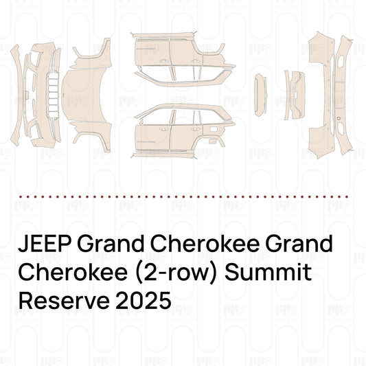 PPF precortado JEEP Grand Cherokee Grand Cherokee (2-row) Summit Reserve 2025