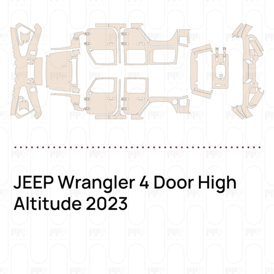 PPF precortado JEEP Wrangler 4 Door High Altitude 2023