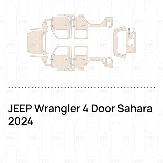 PPF precortado JEEP Wrangler 4 Door Sahara 2024