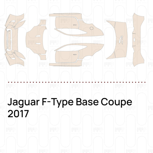 Pre-Cut PPF Jaguar F-Type Base Coupe 2017