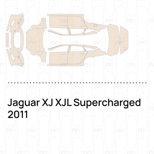 Pre-Cut PPF Jaguar XJ XJL Supercharged 2011