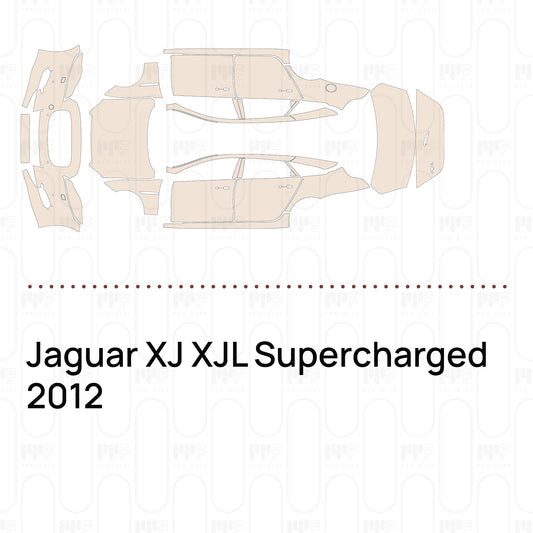 Pre-Cut PPF Jaguar XJ XJL Supercharged 2012