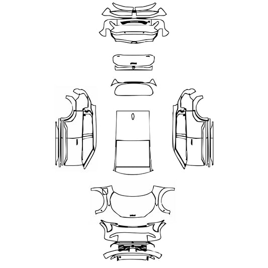 PPF precortado KIA EV3 GT-Line 2025