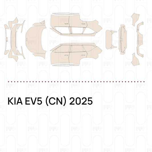 Pre-Cut PPF KIA EV5 (CN) 2025