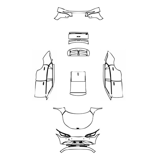 Pre-Cut PPF KIA EV6 Wind 2023 - PPF-Kits