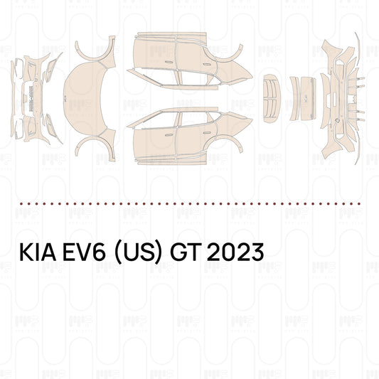 Pre-Cut PPF KIA EV6 (US) GT 2023
