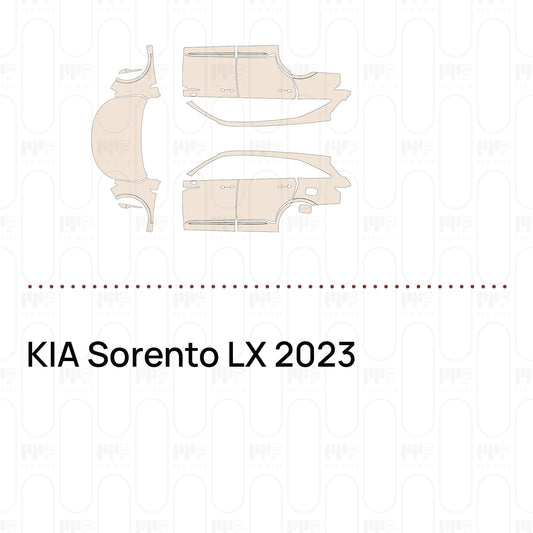 Pre-Cut PPF KIA Sorento LX 2023