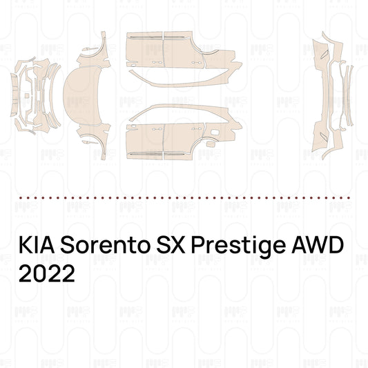 Pre-Cut PPF KIA Sorento SX Prestige AWD 2022