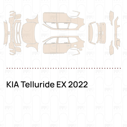Pre-Cut PPF KIA Telluride EX 2022