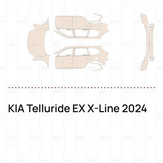 Pre-Cut PPF KIA Telluride EX X-Line 2024