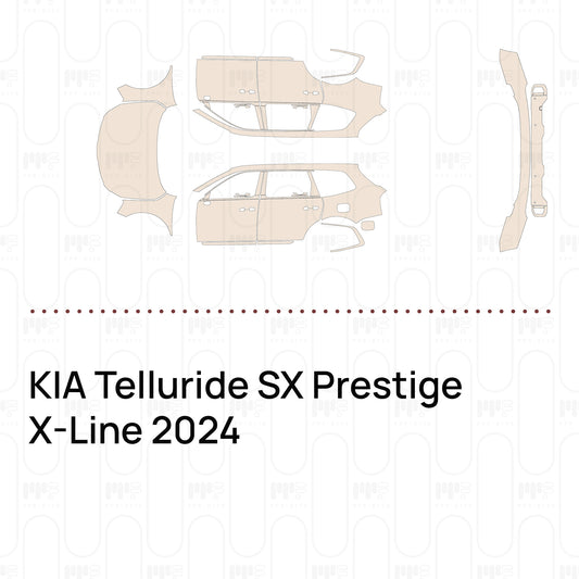 Pre-Cut PPF KIA Telluride SX Prestige X-Line 2024