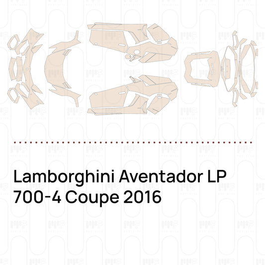 PPF precortado Lamborghini Aventador LP 700-4 Coupe 2016