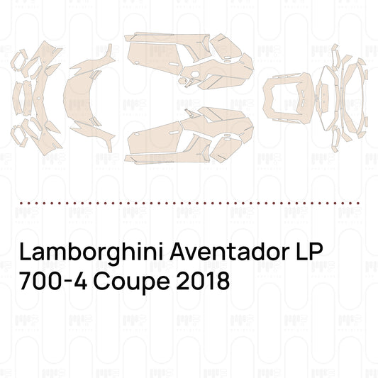 Pre-Cut PPF Lamborghini Aventador LP 700-4 Coupe 2018
