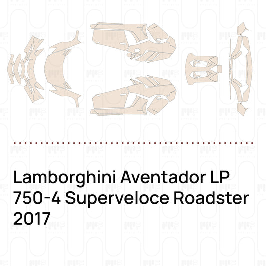 PPF precortado Lamborghini Aventador LP 750-4 Superveloce Roadster 2017
