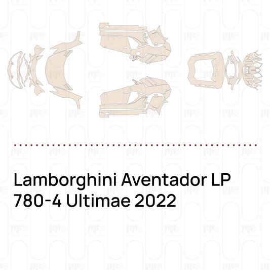 Pre-Cut PPF Lamborghini Aventador LP 780-4 Ultimae 2022