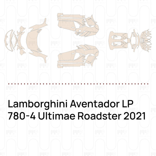 Pre-Cut PPF Lamborghini Aventador LP 780-4 Ultimae Roadster 2021