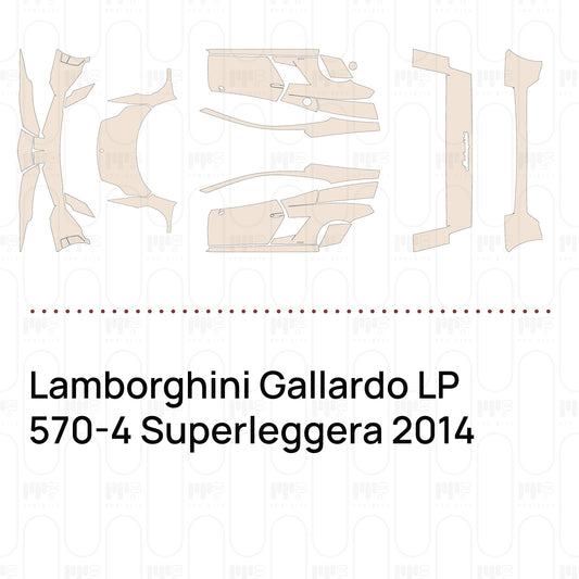 Pre-Cut PPF Lamborghini Gallardo LP 570-4 Superleggera 2014