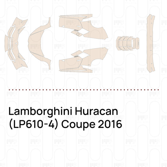 PPF precortado Lamborghini Huracan (LP610-4) Coupe 2016