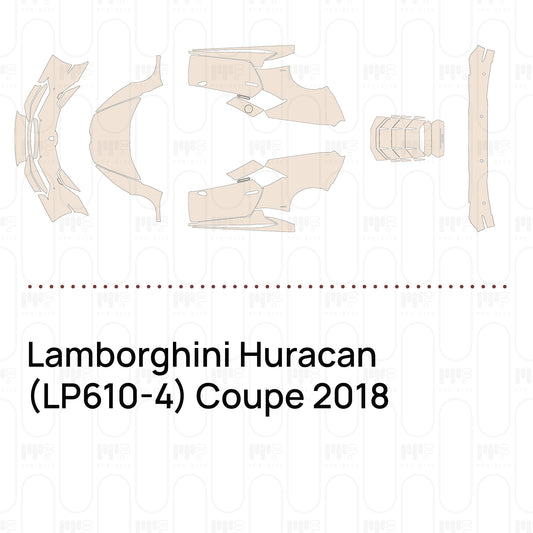 PPF precortado Lamborghini Huracan (LP610-4) Coupe 2018