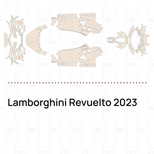 Pre-Cut PPF Lamborghini Revuelto 2023