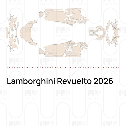 Lamborghini Revuelto 2026 – Lámina de protección PPF precortada