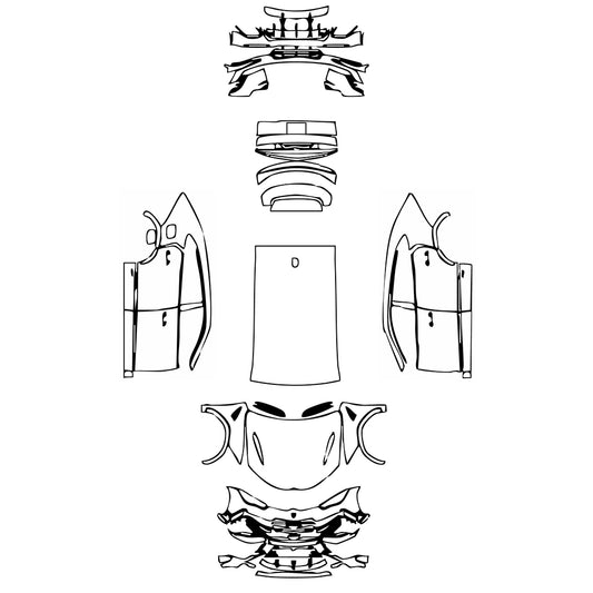 Pre-Cut PPF Lamborghini Urus S 2023 - PPF-Kits